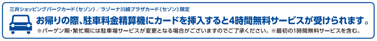 ららぽーとTOKYO-BAYカードで三井ショッピングパークポイントが2ポイントたまる