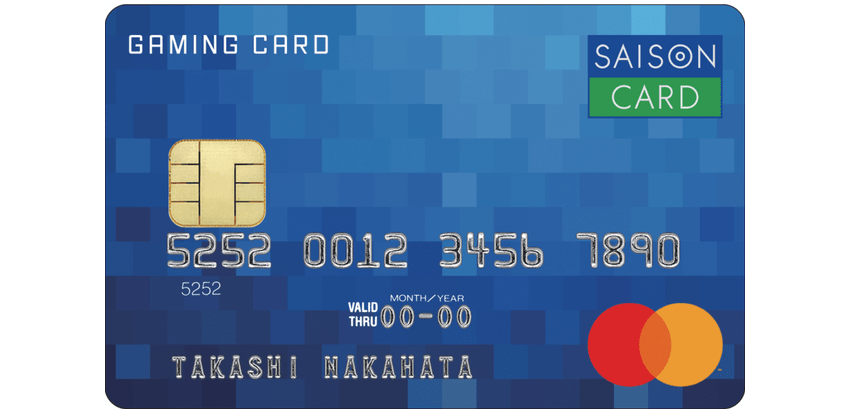 セゾンゲーミングカード 券面画像